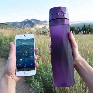 Hidrate Spark 2.0 Smart Water Bottle – Tracks Water Intake & Glows to Remind You to Stay Hydrated