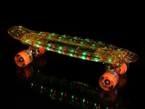 High Bounce Complete 22″ Light Up Skateboard and Wheels