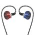 Titanium in-Ear Monitor with Tangle-Free Cable for Apple iPhone