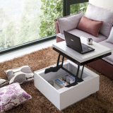 High-Gloss Lift-Top Coffee Table
