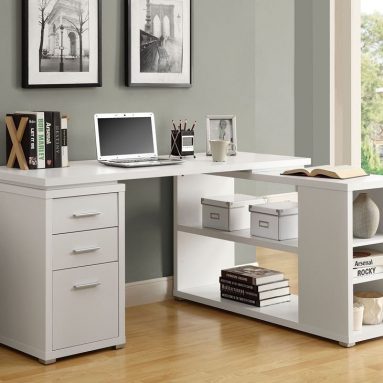 Hollow-Core Left or Right Facing Corner Desk