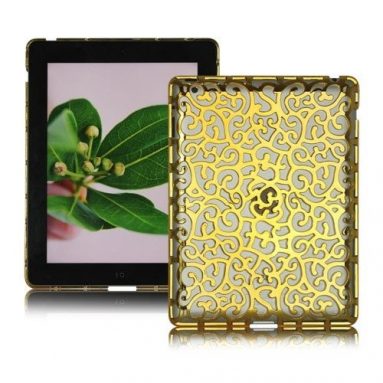 Hollow Pattern Hard Case for iPad 4 / iPad 3 / iPad 2