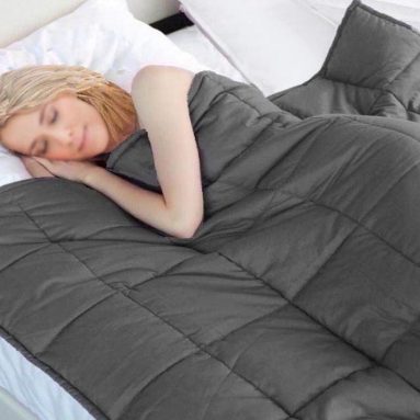 HomeTown Market Weighted Blanket for Adults, Heavy Weight Comforter Or Pressure Blanket for Anxiety