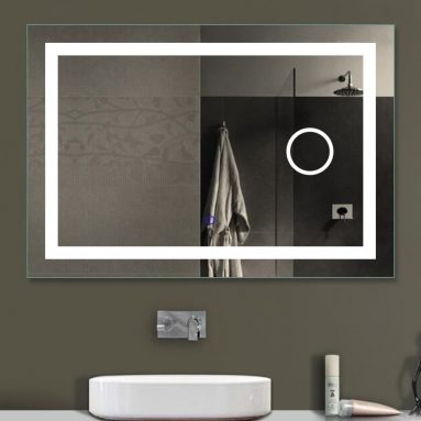 Horizontal LED Wall Mounted Lighted Vanity Bathroom