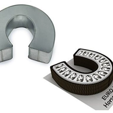 Horse Shoe Shaped Birthday Novelty Baking Cake Tin Pan