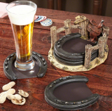 Horseshoe Drink Coasters