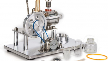 Hot Air Stirling Engine Motor Educational Toy