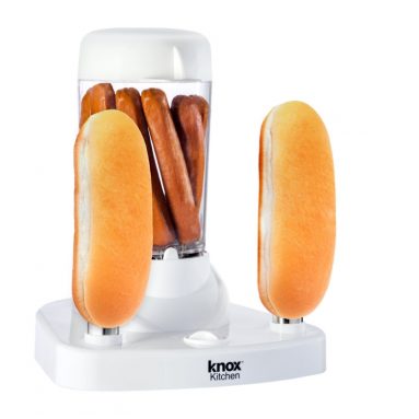 Hot Dog Steamer with 2 Bun Warmers