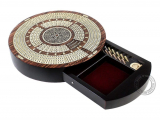 House of Cribbage – Round Shape 4 Tracks Continuous Cribbage Board