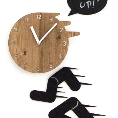Hurry up Non Ticking Silent Wall Clock