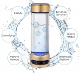 Hydrogen Water Generator Maker Bottle with LED Display