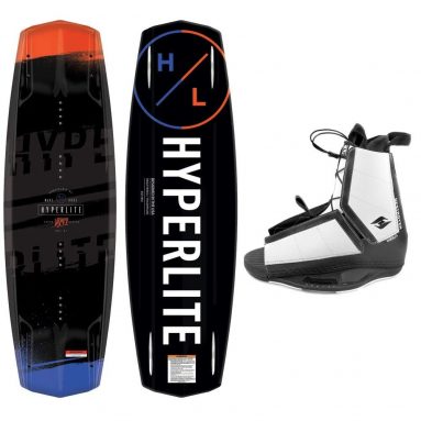 Hyperlite Wakeboard Package Vapor with Destroyer Wakeboard Bindings