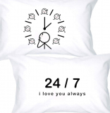 I Love You Always Couples Pillowcases