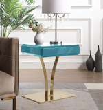 Iconic Home Rochelle Nightstand Side Table