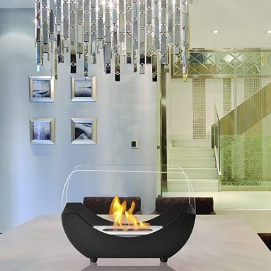 Ignis Portable Tabletop Ventless Bio Ethanol Fireplace