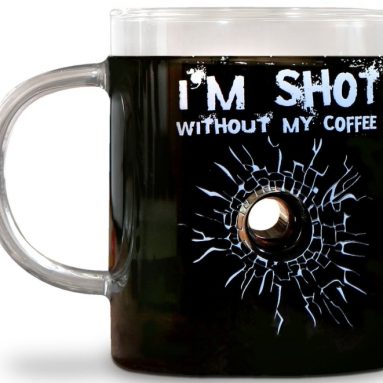 Im Shot without My Coffee Glass Mug