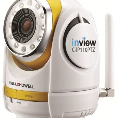 Bell Howell InView HD 1280 x 720p H.264 Wireless Wi-Fi Pan Tilt Zoom IP Camera