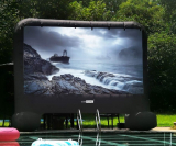 Indoor and Outdoor Inflatable Blow up Mega Movie Projection Screen