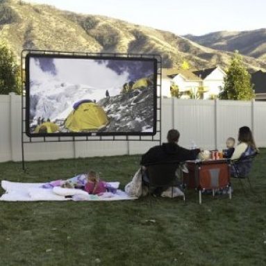 Indoor/Outdoor Movie Screen