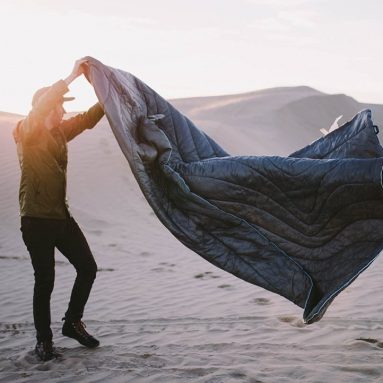 Synthetic Puffy Down Blanket