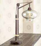 Industrial Bronze Desk Lamp