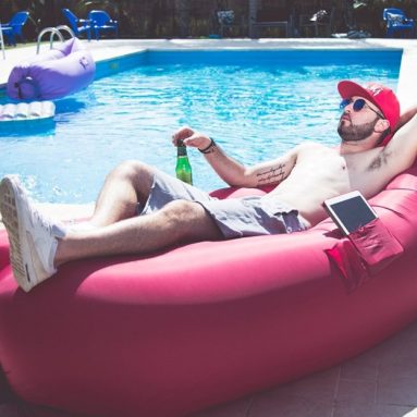 Inflatable Bed Chair Couch