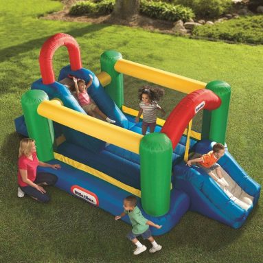 Jump and Double Slide Bouncer