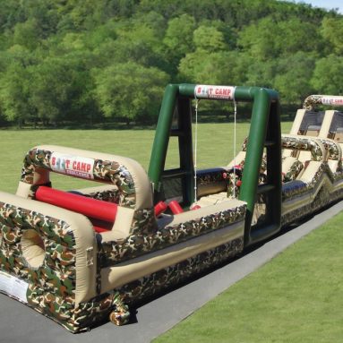 Inflatable Military Obstacle Course