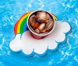 Happy Rainbows Beverage Boats