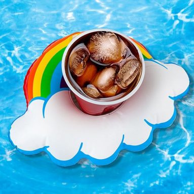 Happy Rainbows Beverage Boats