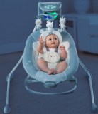 Ingenuity InLighten Cradling Swing & Rocker – Twinkle Twinkle Teddy Bear