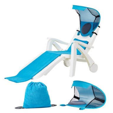 Instant Pop Up Tan & Shade with Beach Towel Backpack