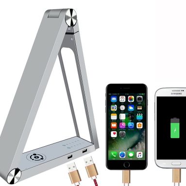 Intelligent LED Desk Lamp with Wireless Charger