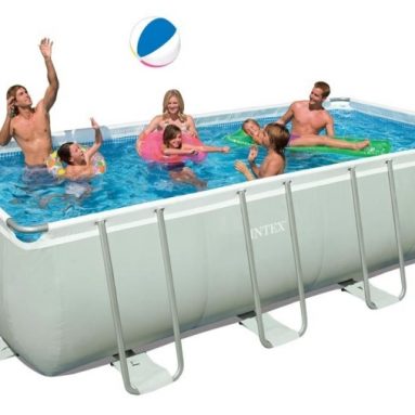 Intex Rectangular Ultra Frame Pool Set