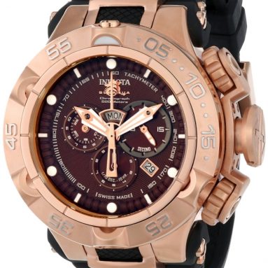 Invicta Men’s Quartz Black Watch
