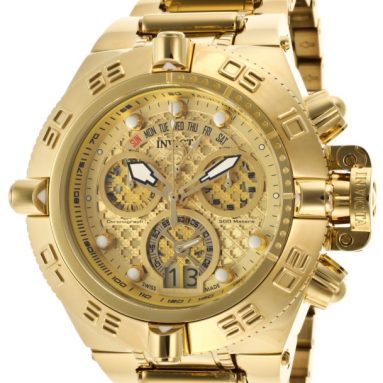 Invicta Men’s Subaqua Chronograph Gold 18k Gold Watch