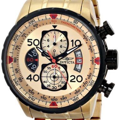 Invicta Men’s  Gold Watch