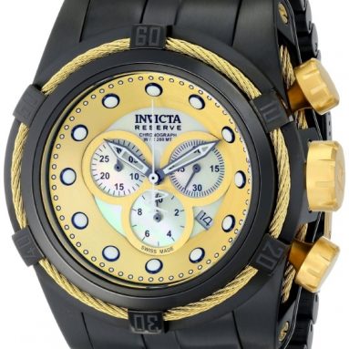 Invicta Men’s Quartz Black Watch