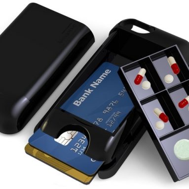 Iphone 5/5s Storage Case and Pill Organizer