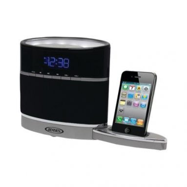 Iphone /Ipod Docking Clock Radio With Night Light