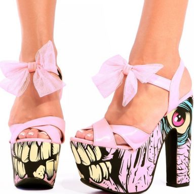 Pink Super Platform Heels