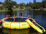 Island Hopper Giant Jump 25 Foot Water Trampoline
