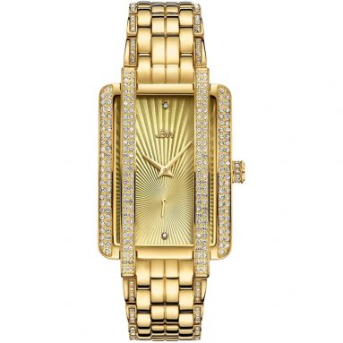 JBW Luxury Women’s Mink Diamond Gold Plated Wrist Watch