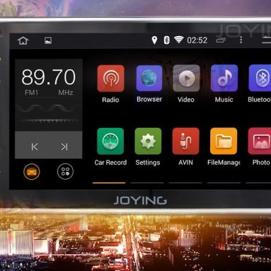 JOYING 10.1 Inch Super Screen Quad Core Android 4.4 Head Unit 1 din Car StereoRadio