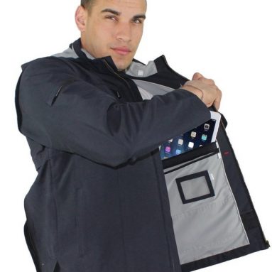 Jacket and Vest with 25 Pockets, Tablet iPad Pockets