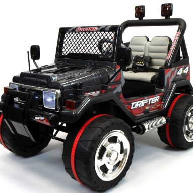 Jeep Wrangler Style 12V Kids Ride-On Car MP3 Battery Powered Wheels RC Parental Remote