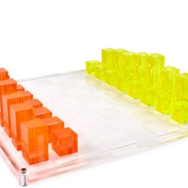 Jonathan Adler Neon Chess Set