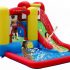 Swimming Pool Inflatable Floating Tiki Swim Up Bar w/Ice Coolers