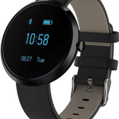 Band Fitness Tracker Watch; Monitors Blood Pressure, Heart Rate, Activity and Sleep, with App for Android and IOS