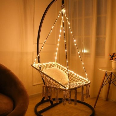 KINDEN Hammock Chair with Lights